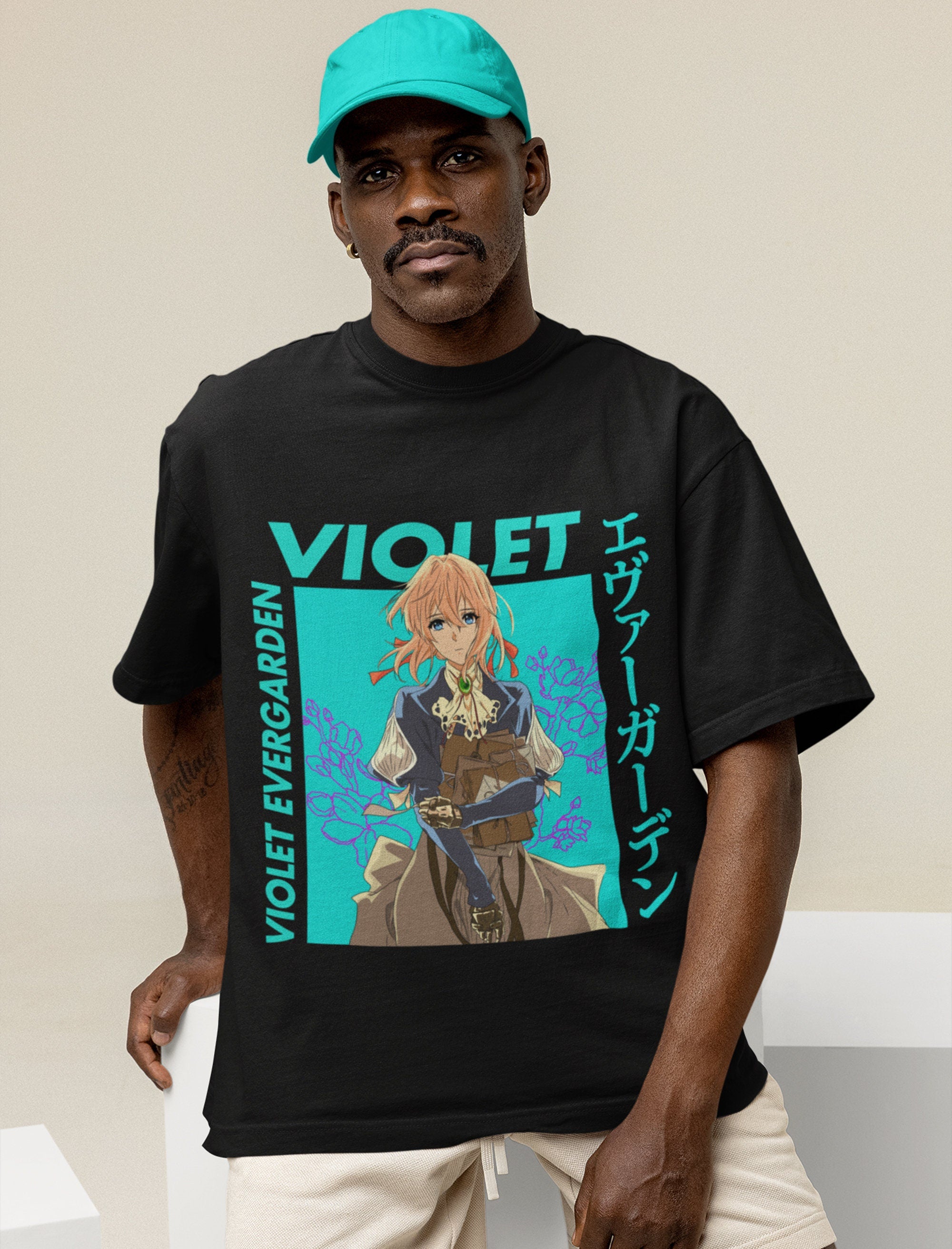 UNISEX - Violet Evergarden Anime T-Shirt, Waifu Manga Graphic Tee Shirt