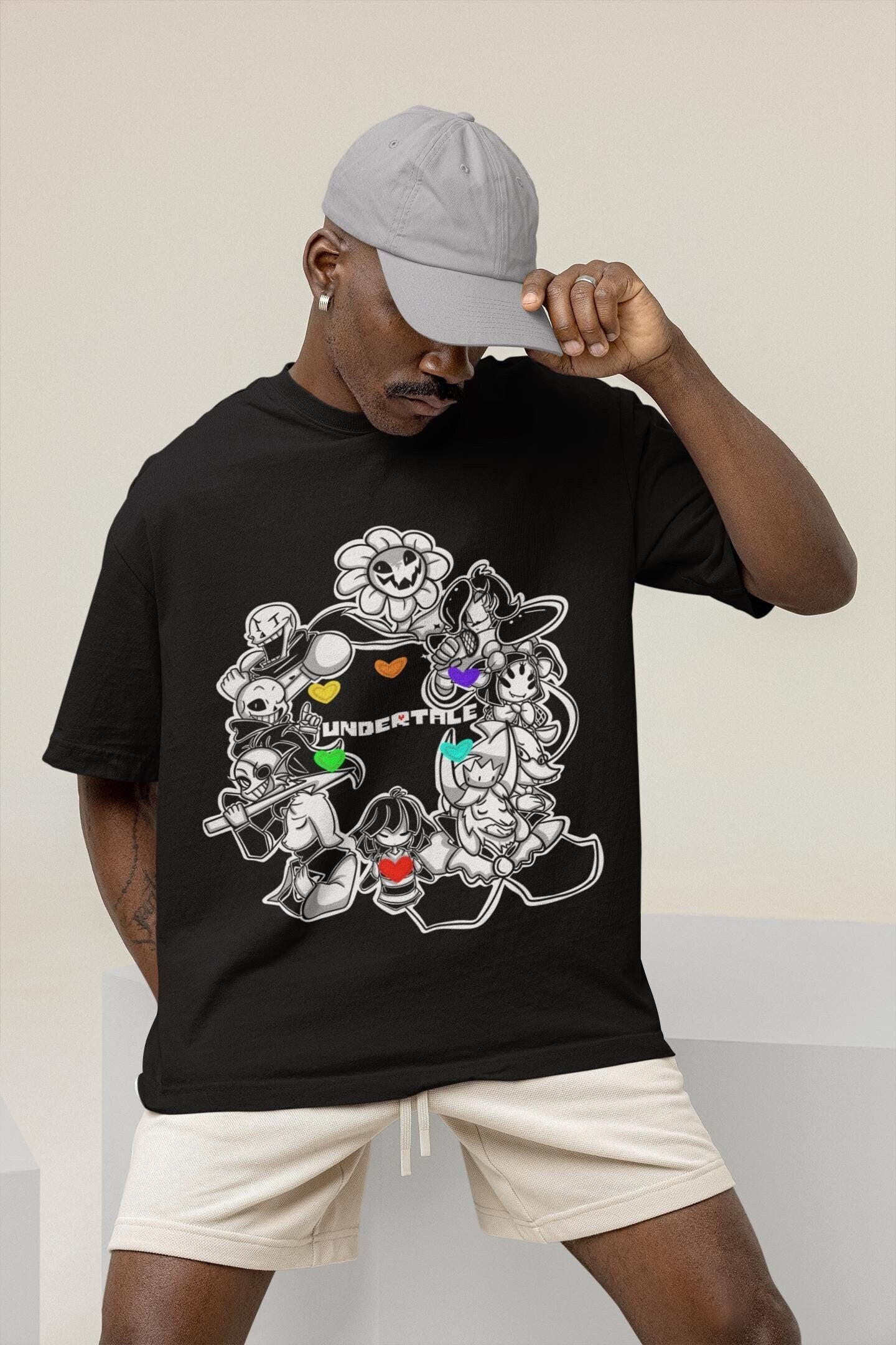 Undertale Gaming Unisex T-Shirt Sans Papyrus Toriel Undyne Alphys Inspired T-shirt Indie Shirt