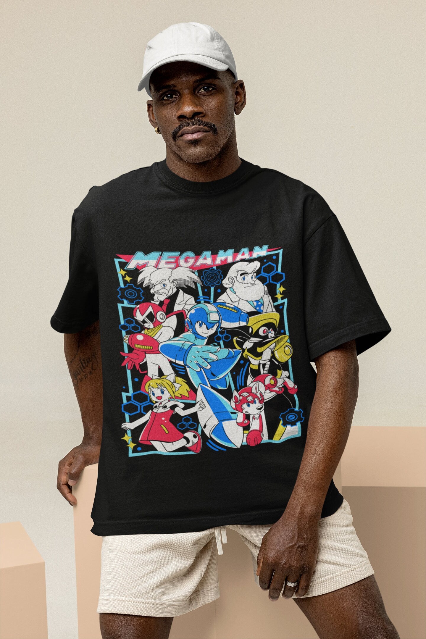 Mega Boy Rockman Cannon Premium Unisex T-shirt