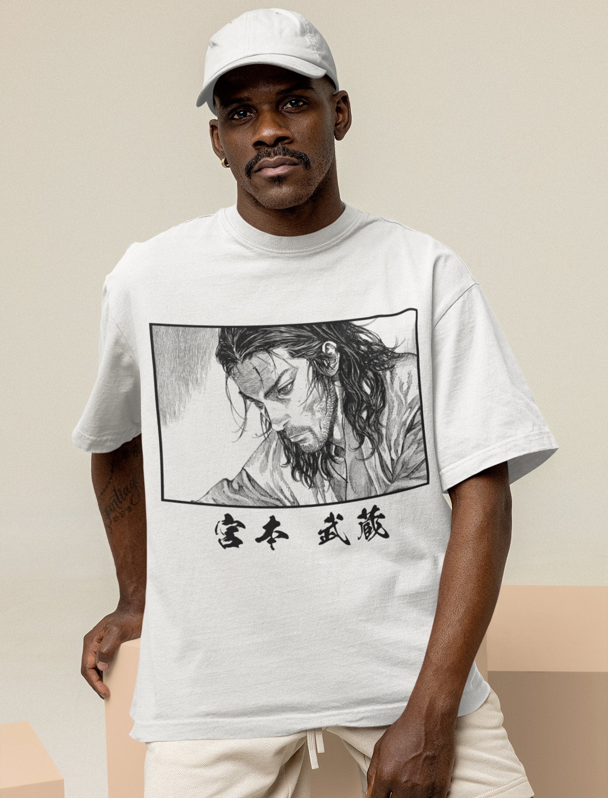 UNISEX - Vagabond Manga T-Shirt, Miyamoto Musashi Anime Shirt