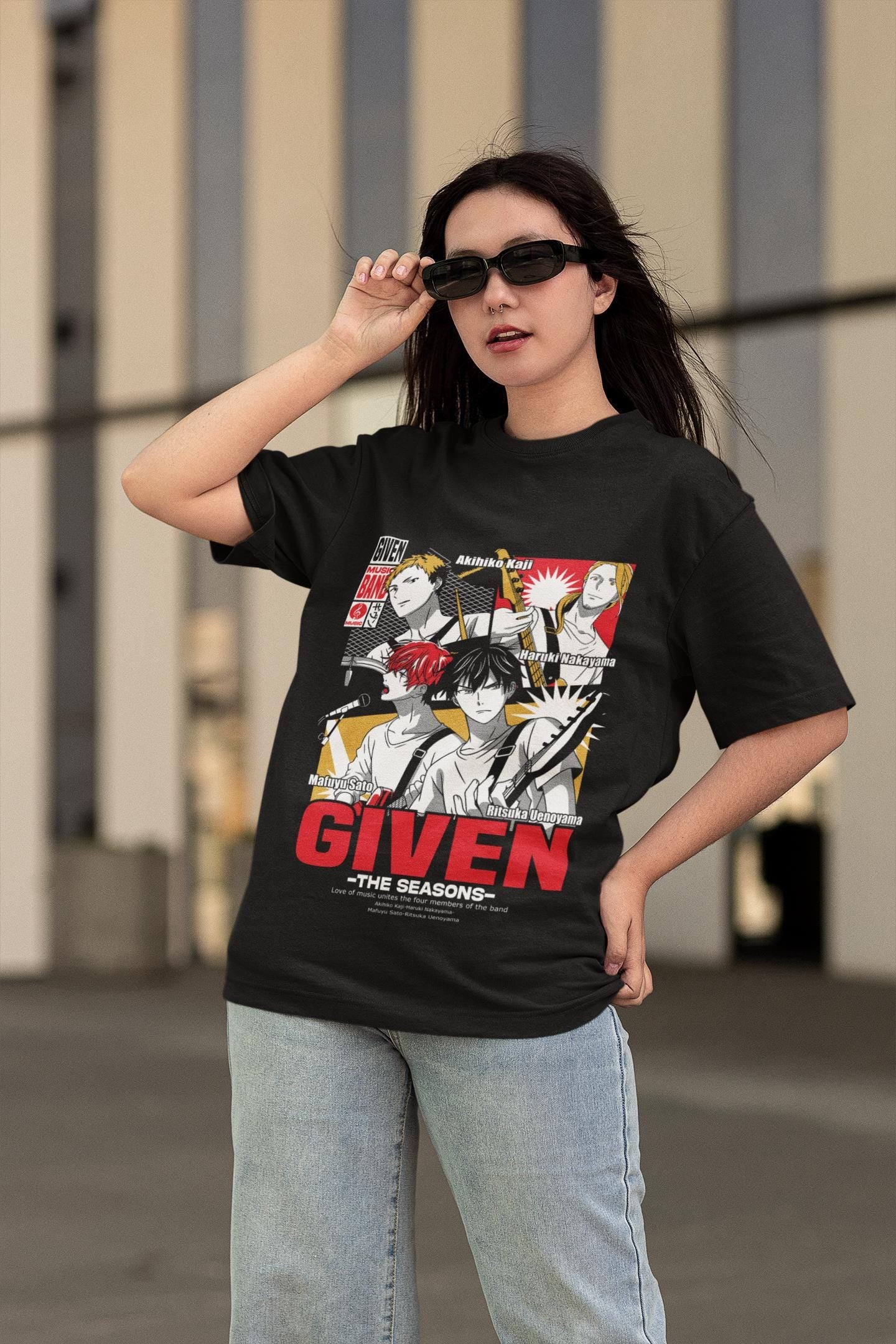 Unisex Given t shirt, Ritsuka Uenoyama shirt, Mafuyu Sato shirt, given anime sweatshirt, given anime, given gift, anime t shirt, given Shirt