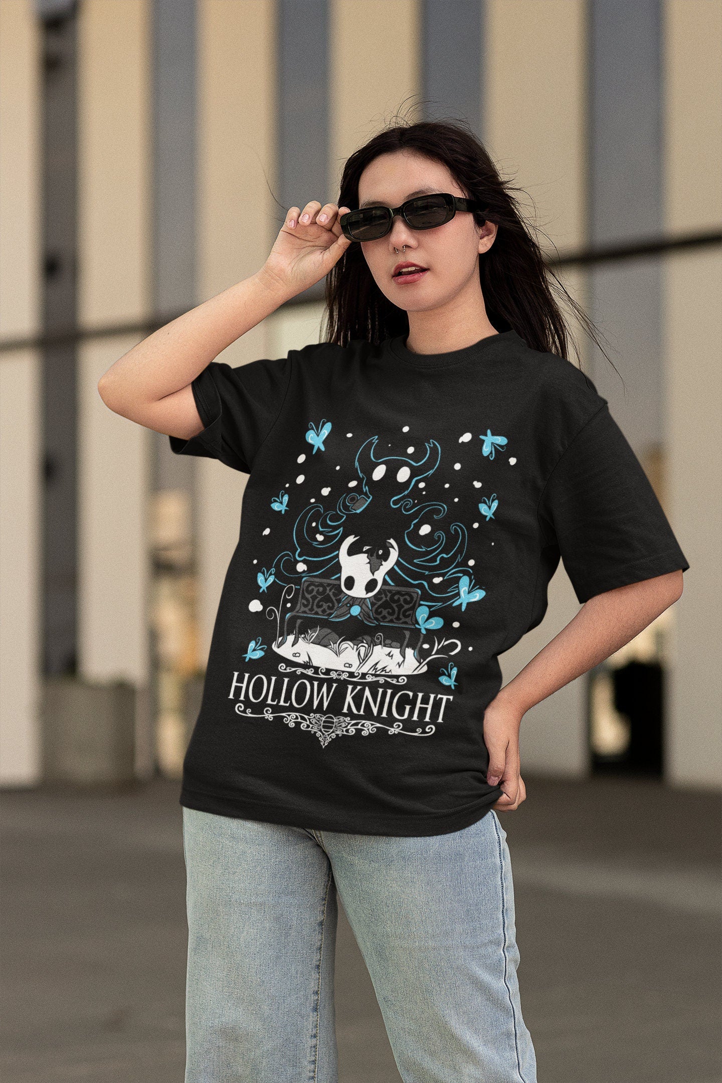 Unisex Hollow Knight Gaming T-Shirt, Indie Shirt