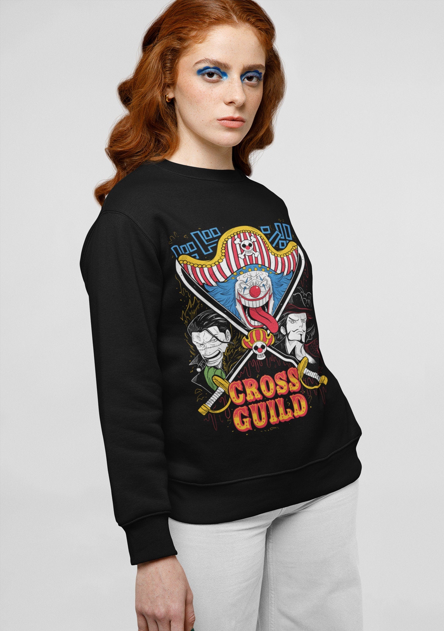 UNISEX Anime Vintage Special Sweatshirt, Anime Manga Hoodie, Anime Shirt, Cross Guild Anime, Graphic Anime Tee, Manga Shirt, Japanese Anime