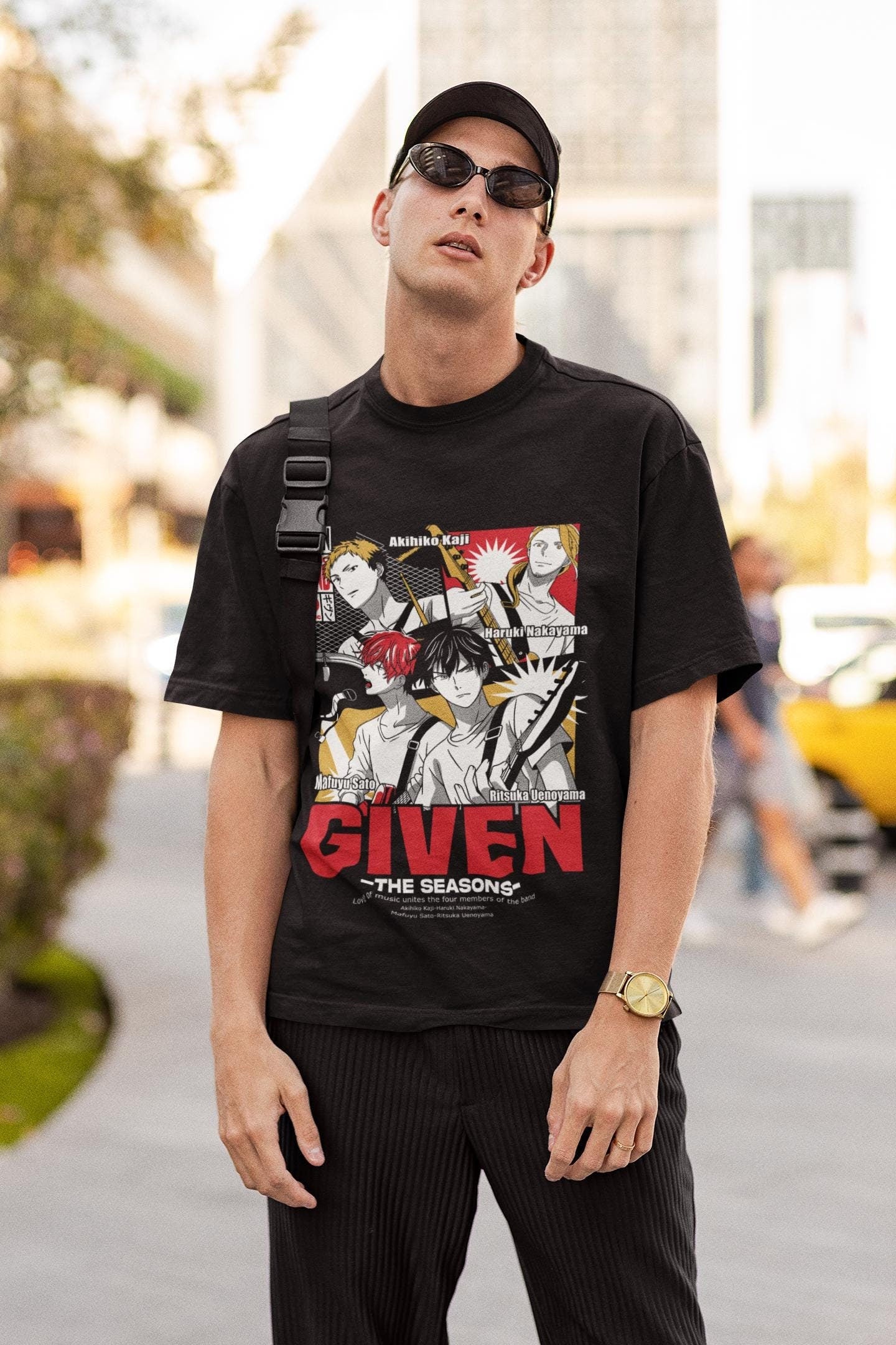 Unisex Given t shirt, Ritsuka Uenoyama shirt, Mafuyu Sato shirt, given anime sweatshirt, given anime, given gift, anime t shirt, given Shirt