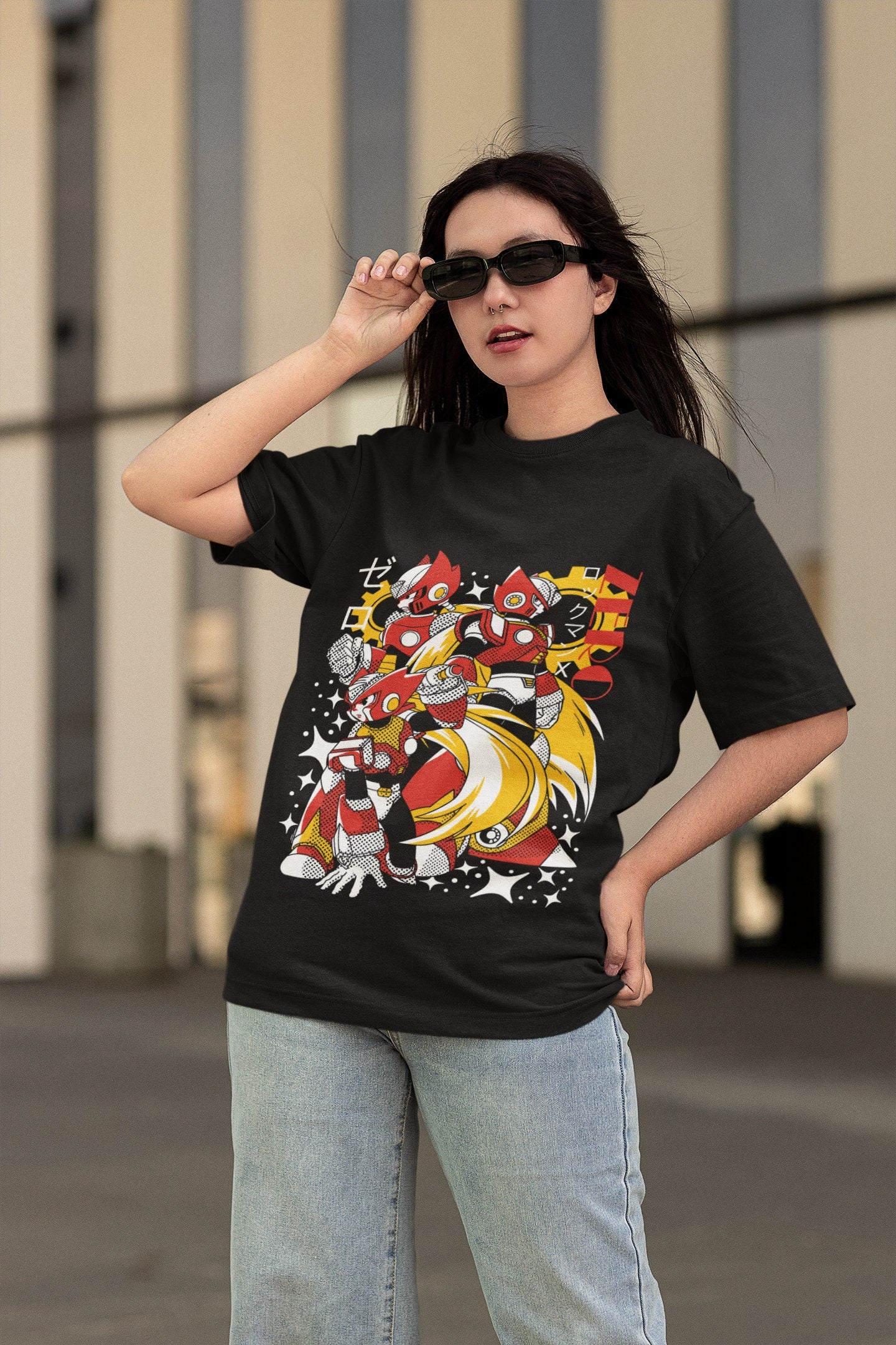 Mega Man Blue Bomber Gaming unisex Shirt