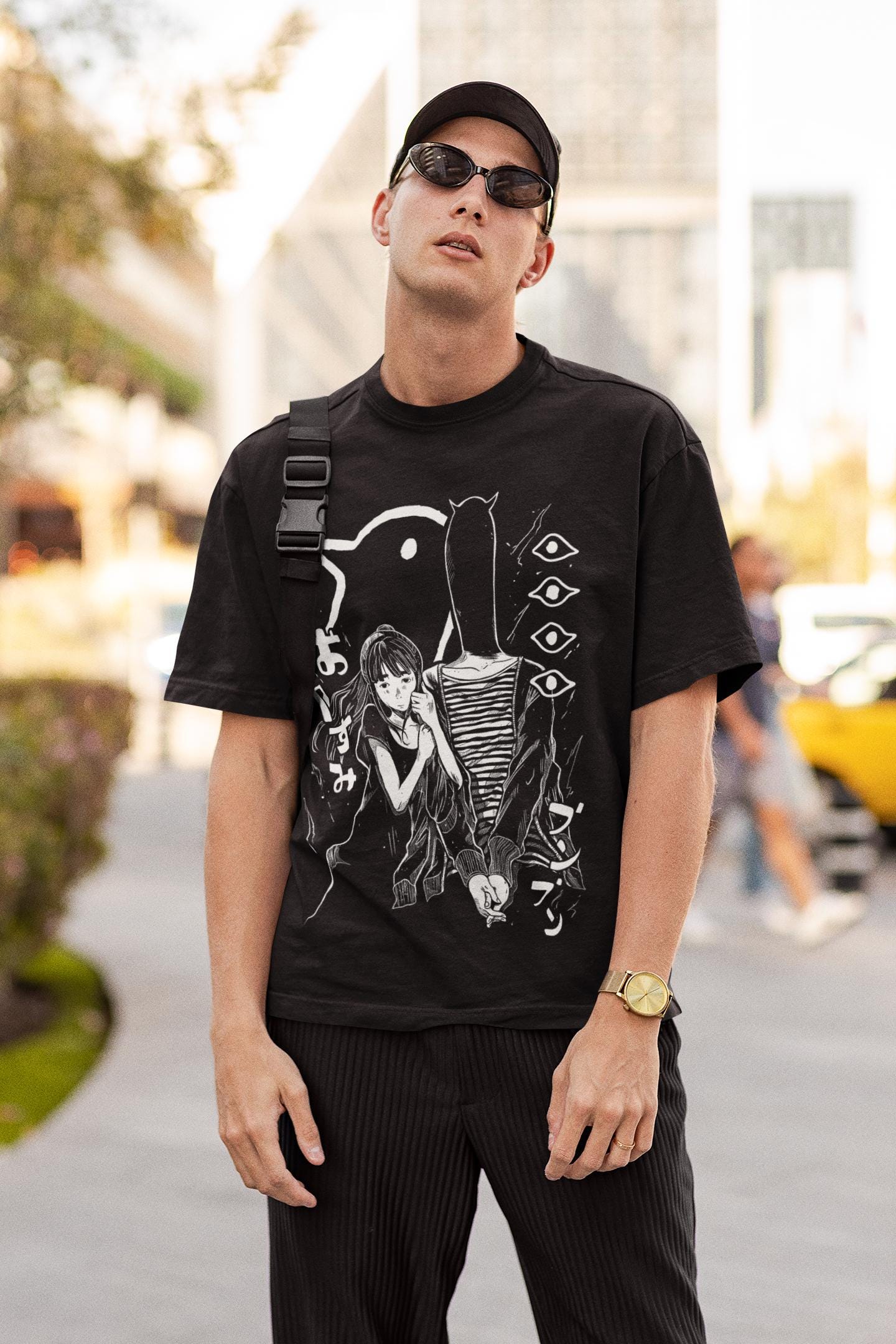 Unisex - Oyasumi Goodnight Punpun Unisex Anime Shirt, Aiko Tanaka Manga Shirt