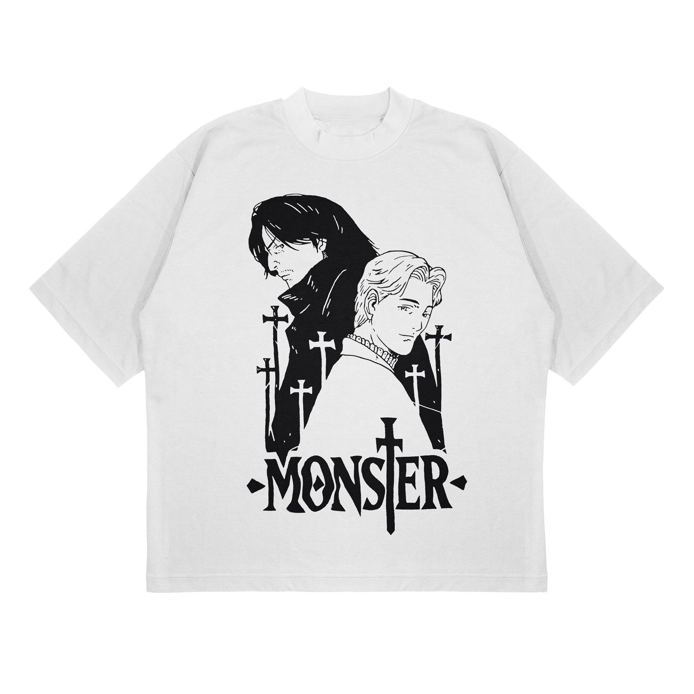UNISEX - Monster Johan Liebert Kenzo Tenma Shirt , Monster Anime Shirt Fan Art Mystery Manga, Gift for manga fan,Anime shirt, Gifts shirt