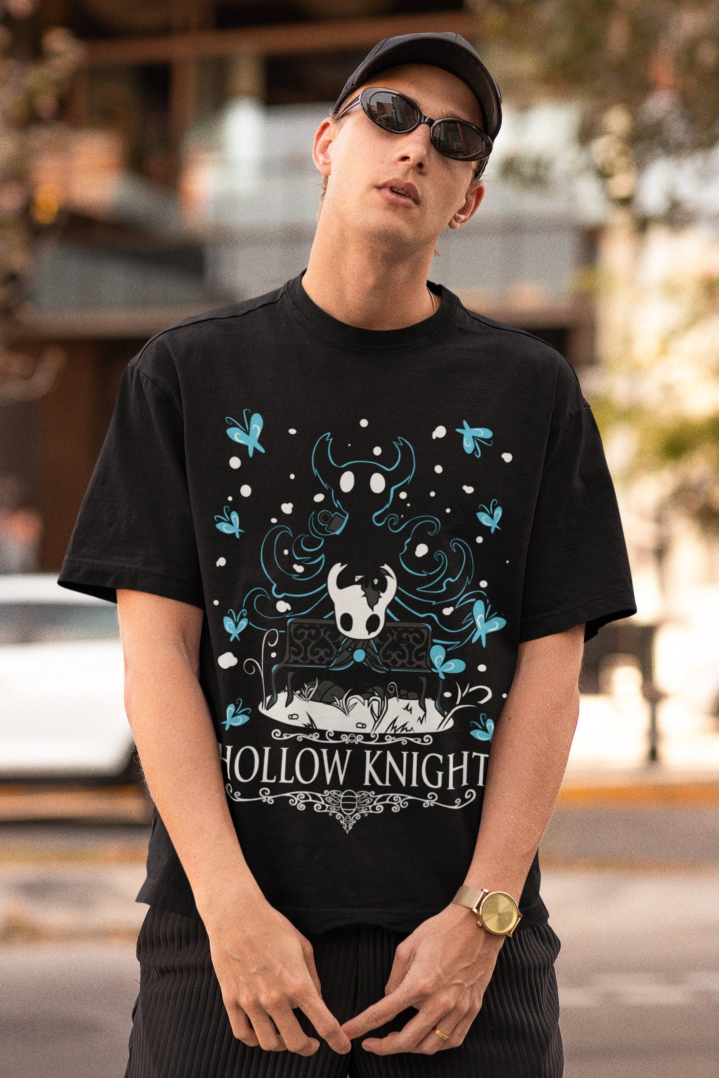 Unisex Hollow Knight Gaming T-Shirt, Indie Shirt