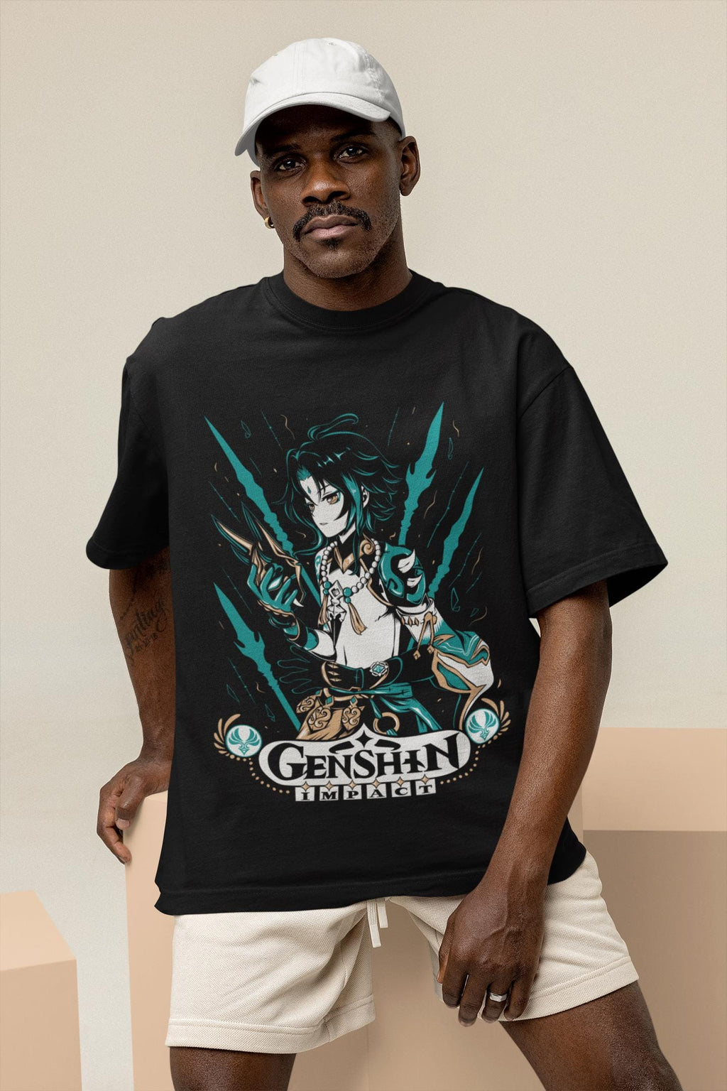 Hu Tao Genshin Impact Japan Aesthetic Anime Japanese Vaporwave Genshin Impact Raiden Shogun Gaming T-Shirt, Anime Waifu Shirt