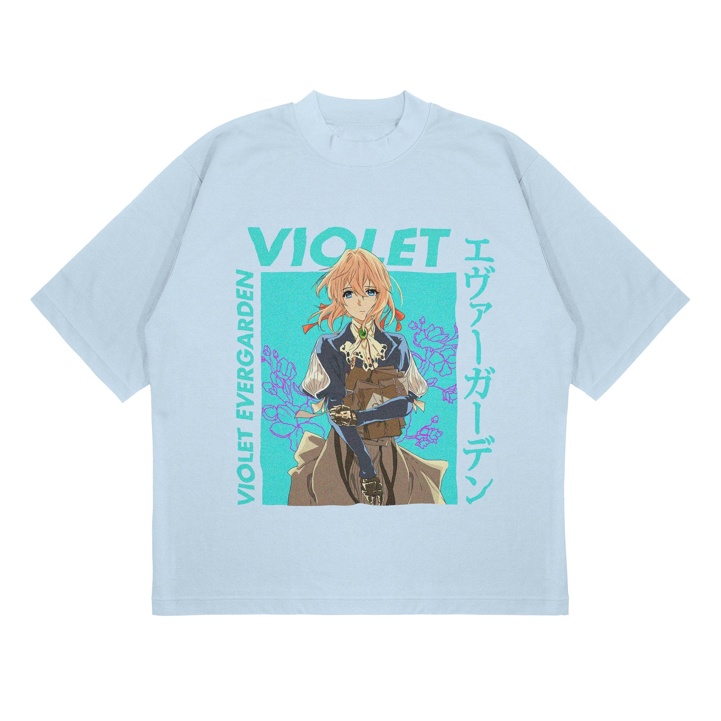 UNISEX - Violet Evergarden Anime T-Shirt, Waifu Manga Graphic Tee Shirt