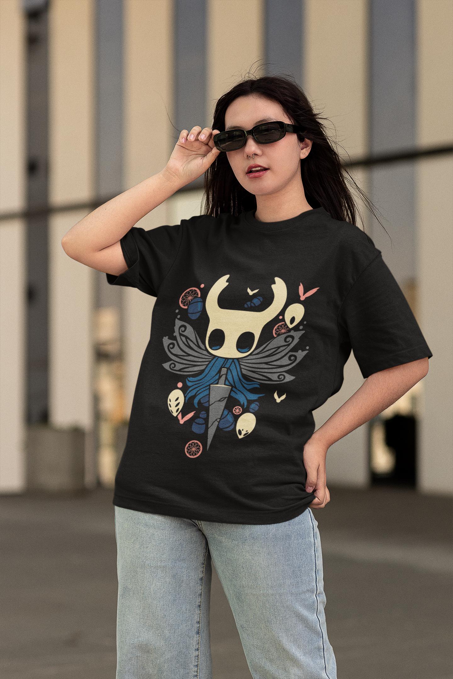 Unisex Hollow Knight Gaming T-Shirt, Indie Shirt