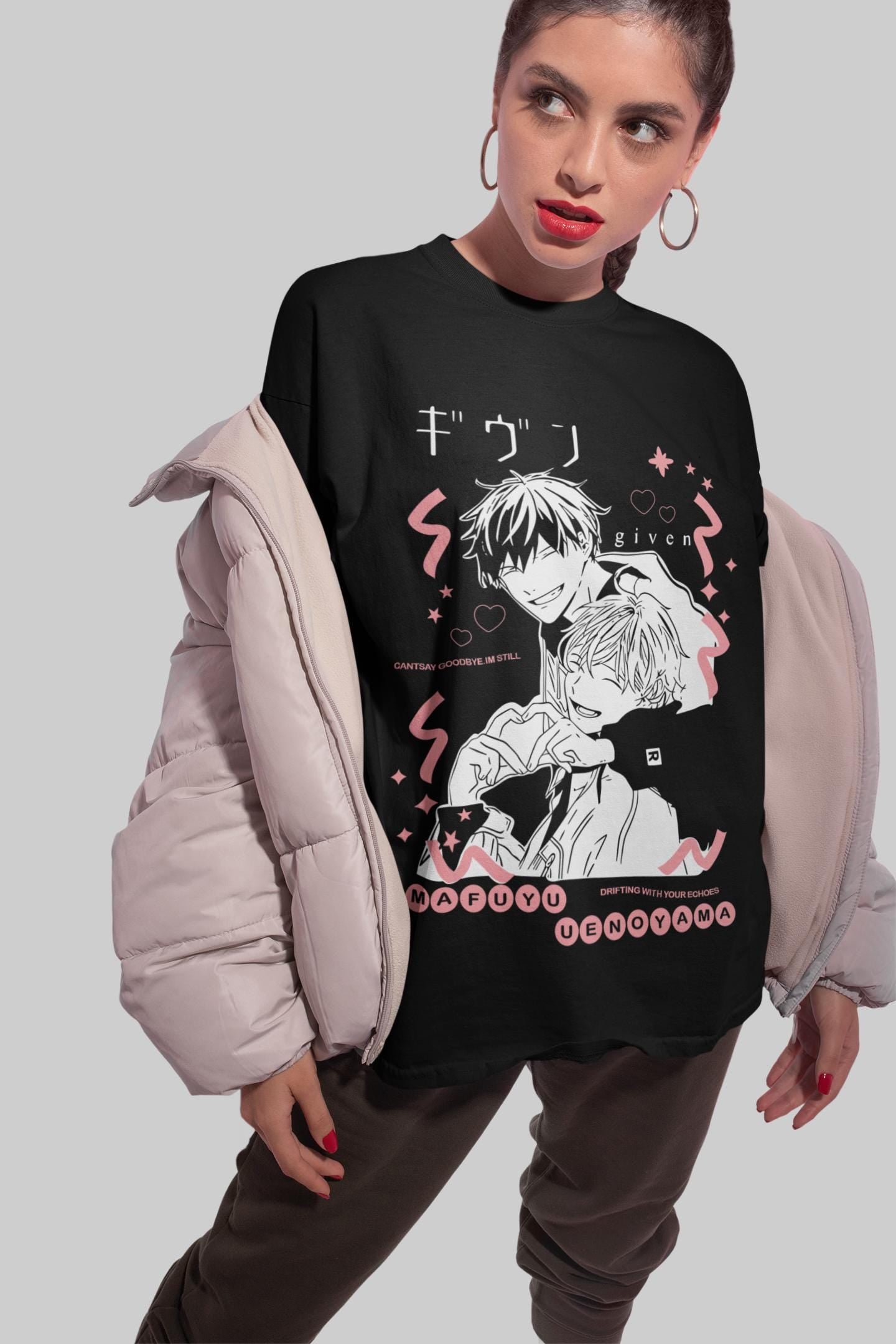 Unisex Given t shirt, Ritsuka Uenoyama shirt, Mafuyu Sato shirt, given anime sweatshirt, given anime, given gift, anime t shirt, given Shirt