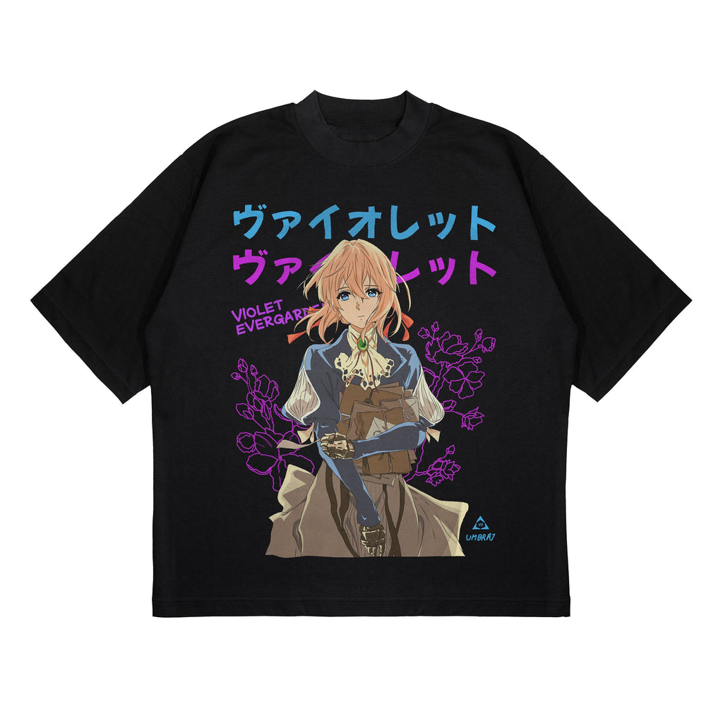 UNISEX - Violet Evergarden Anime T-Shirt, Waifu Manga Graphic Tee Shirt