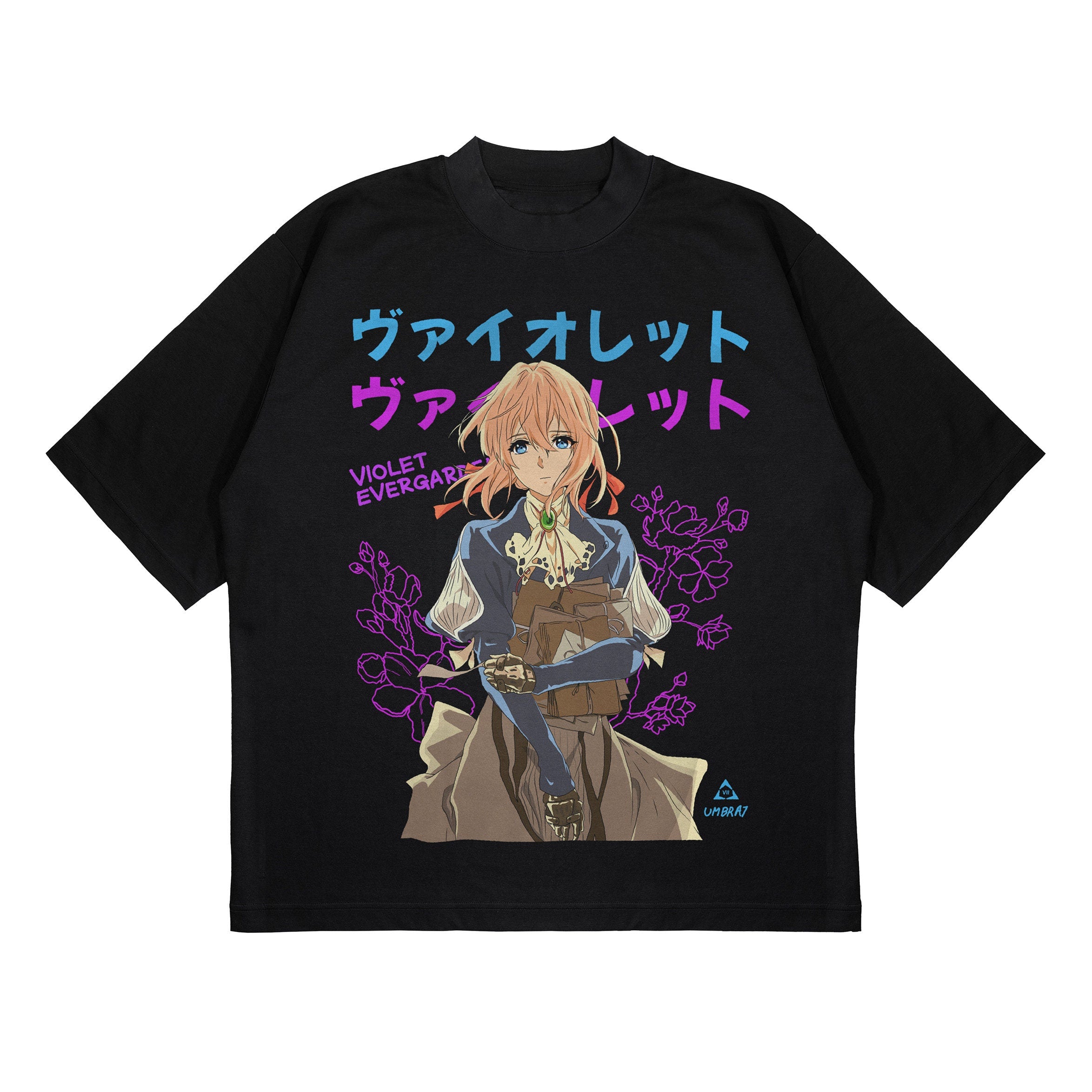 UNISEX - Violet Evergarden Anime T-Shirt, Waifu Manga Graphic Tee Shirt