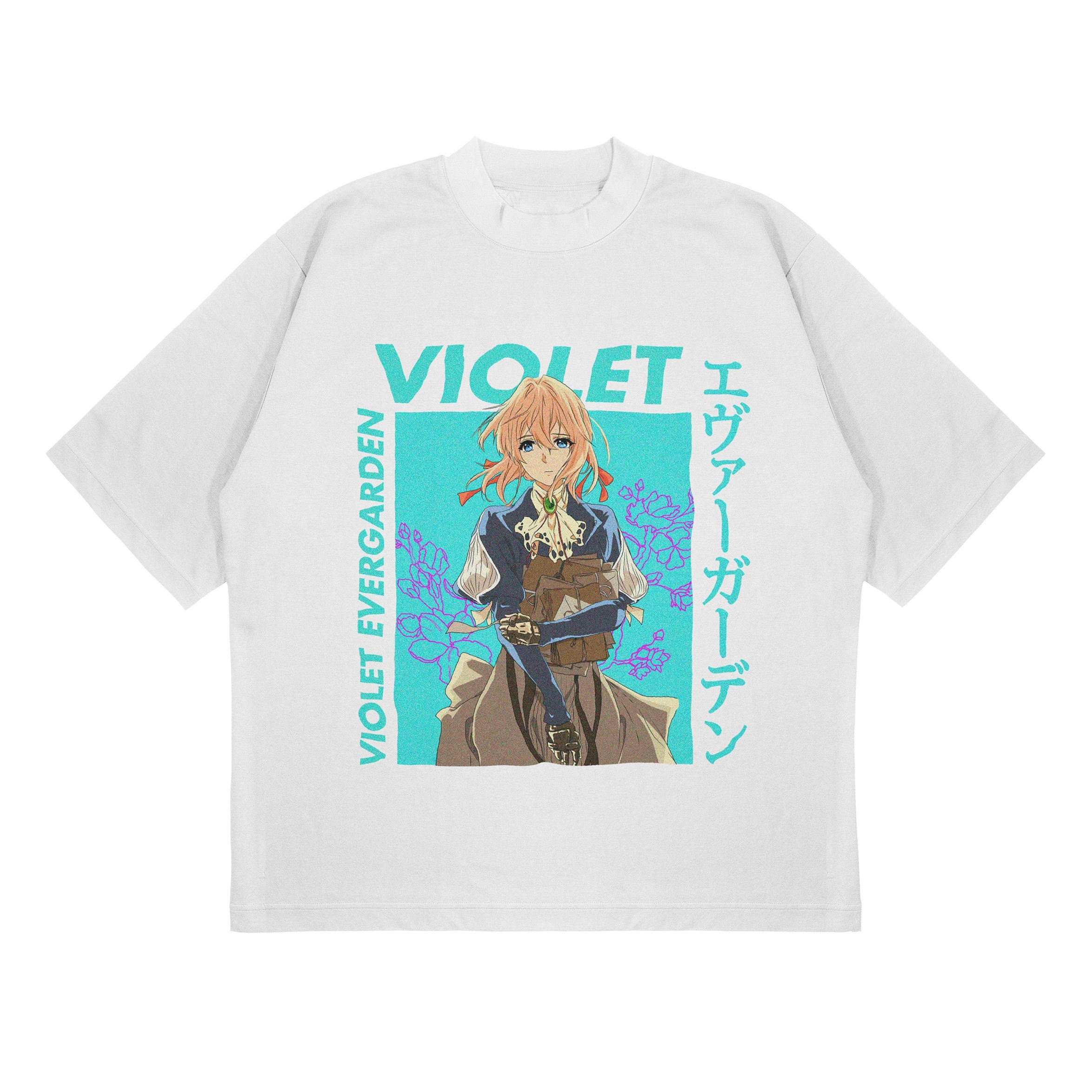 UNISEX - Violet Evergarden Anime T-Shirt, Waifu Manga Graphic Tee Shirt