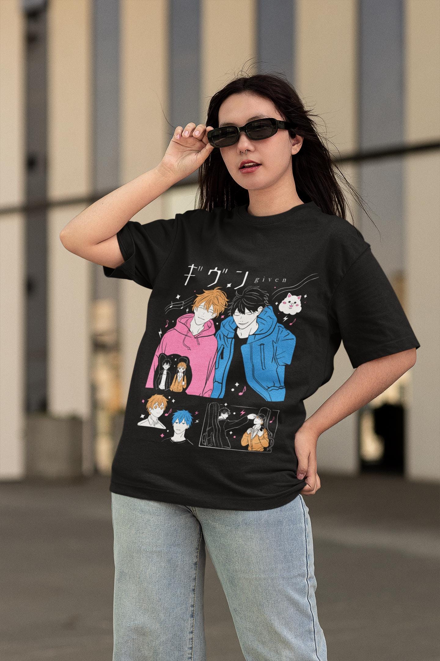 Unisex Given t shirt, Ritsuka Uenoyama shirt, Mafuyu Sato shirt, given anime sweatshirt, given anime, given gift, anime t shirt, given Shirt