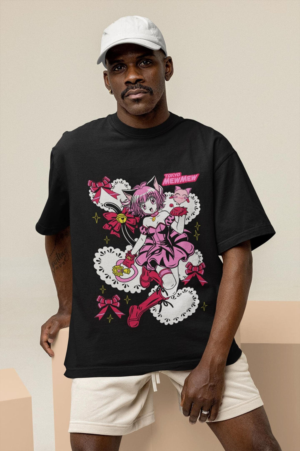 Tokyo Mew Mew Unisex T-Shirt Ichigo Momomiya Magical girl Anime Harajuku T-Shirt