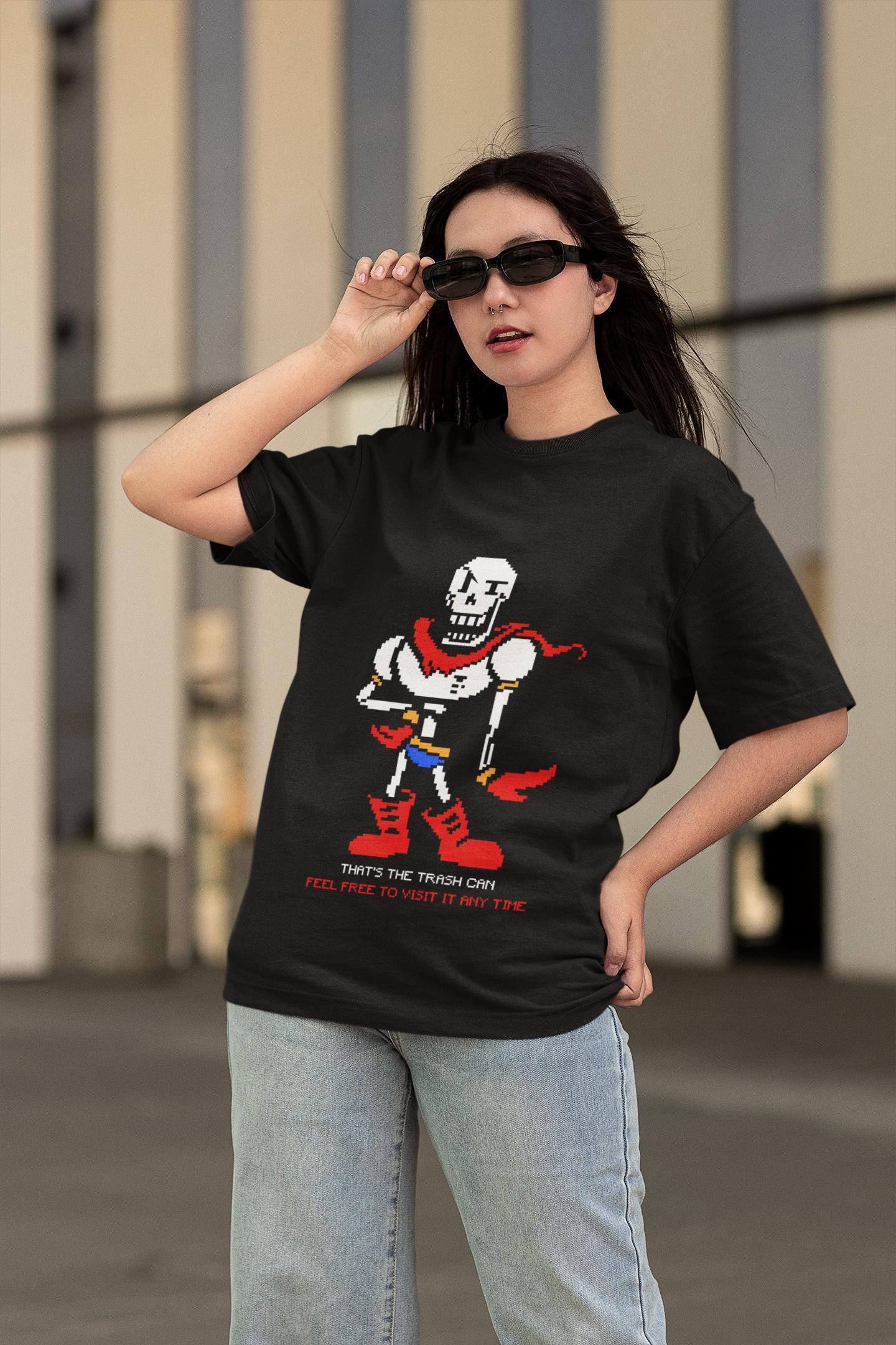 Undertale Gaming Unisex  T-Shirt Sans Papyrus Toriel Undyne Alphys Inspired T-shirt Indie Shirt