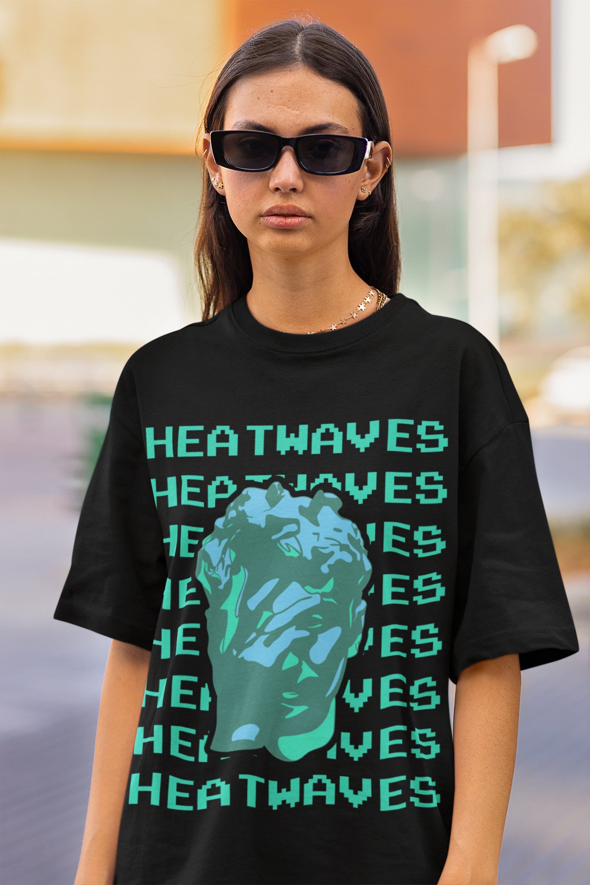 Glass Animals Heat Waves Shirt, Glass Animals Alternative,Indie Tshirt, Dave Bayley Fan Tees, Glass Animals Retro 90s Sweater, Glass Animals