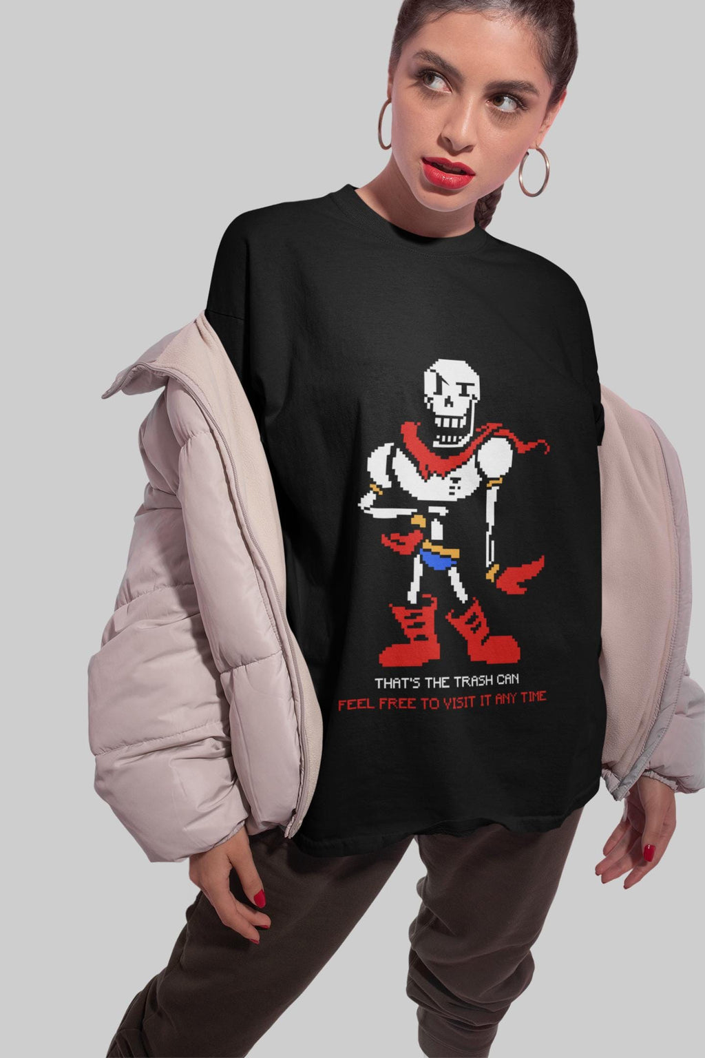Undertale Gaming Unisex  T-Shirt Sans Papyrus Toriel Undyne Alphys Inspired T-shirt Indie Shirt