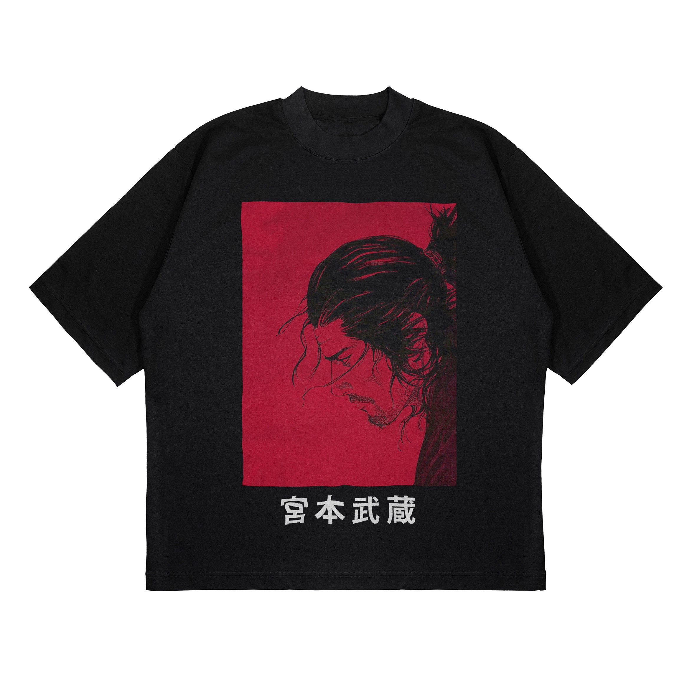 Vagabond Manga T-Shirt, Miyamoto Musashi Anime Shirt