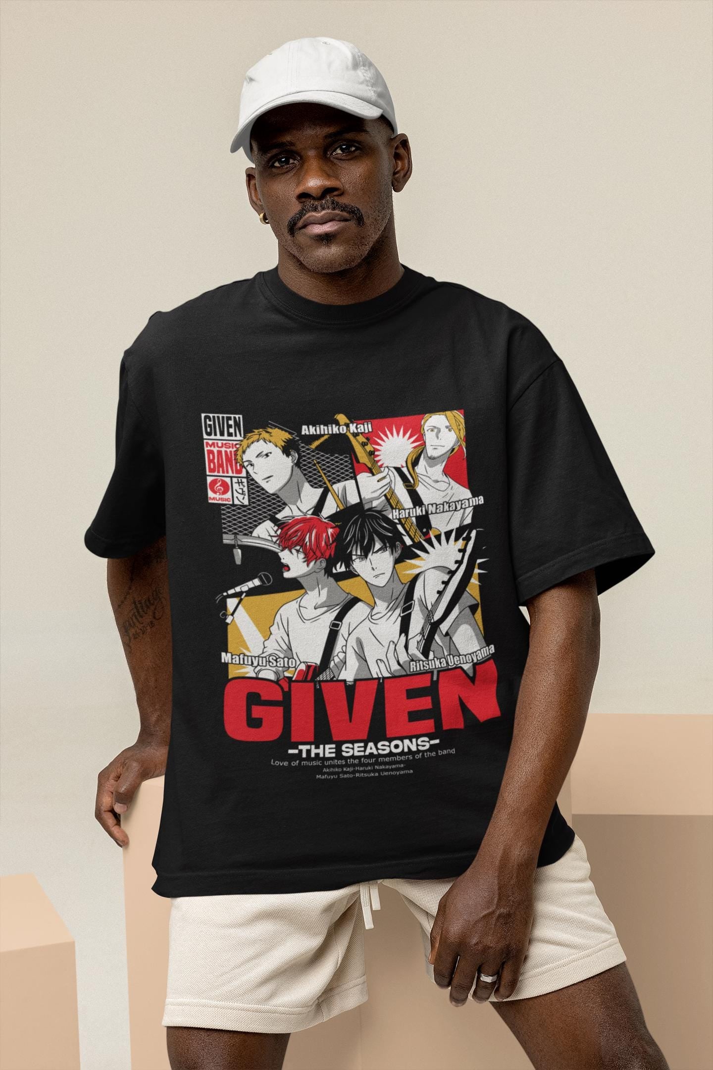 Unisex Given t shirt, Ritsuka Uenoyama shirt, Mafuyu Sato shirt, given anime sweatshirt, given anime, given gift, anime t shirt, given Shirt