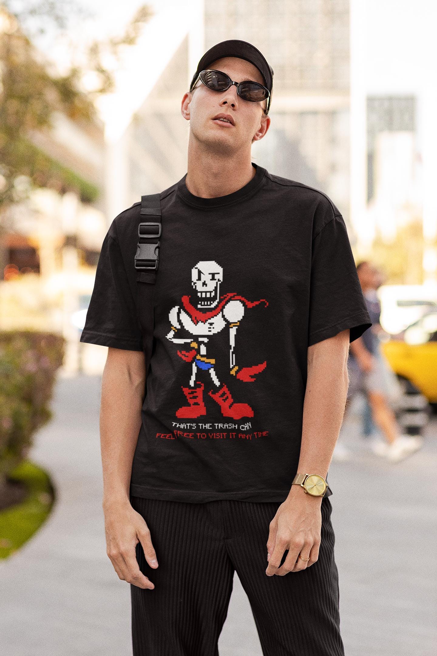 Undertale Gaming Unisex  T-Shirt Sans Papyrus Toriel Undyne Alphys Inspired T-shirt Indie Shirt