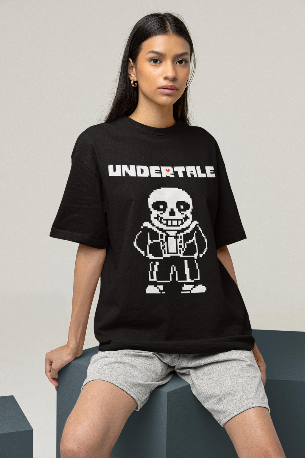 Undertale Gaming Unisex  T-Shirt Sans Papyrus Toriel Undyne Alphys Inspired T-shirt Indie Shirt