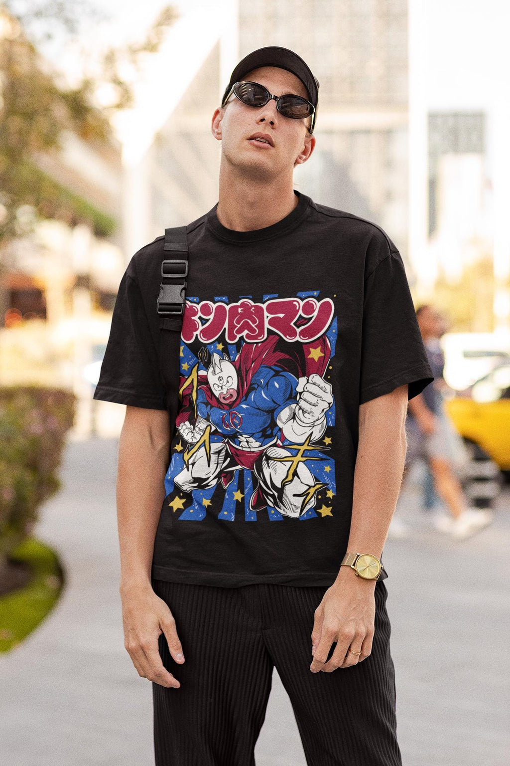 Kinnikuman Muscleman Manga Japan Anime Unisex Tshirt T-Shirt Tee
