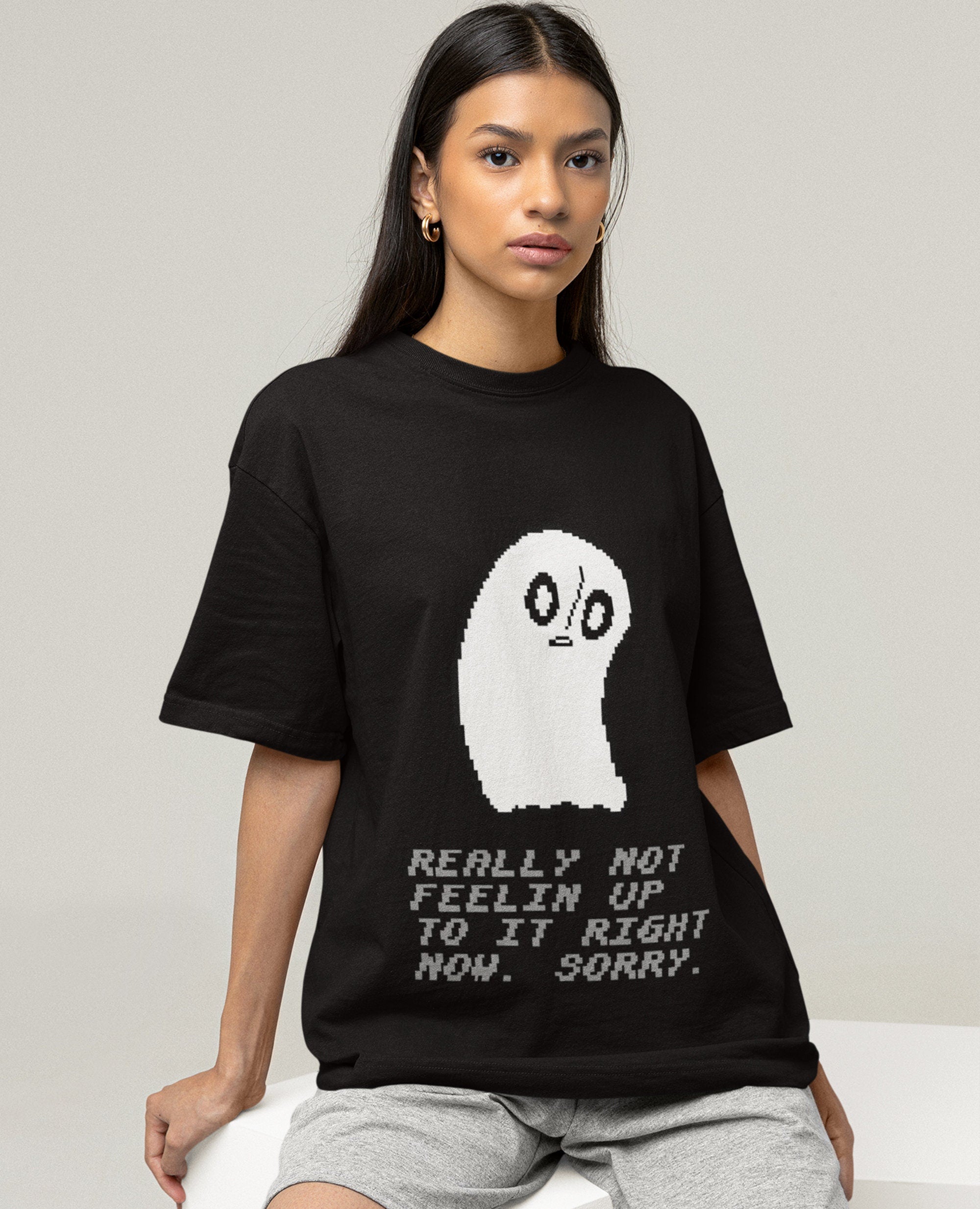 UNISEX - Undertale Gaming T-Shirt, Napstablook Indie Shirt
