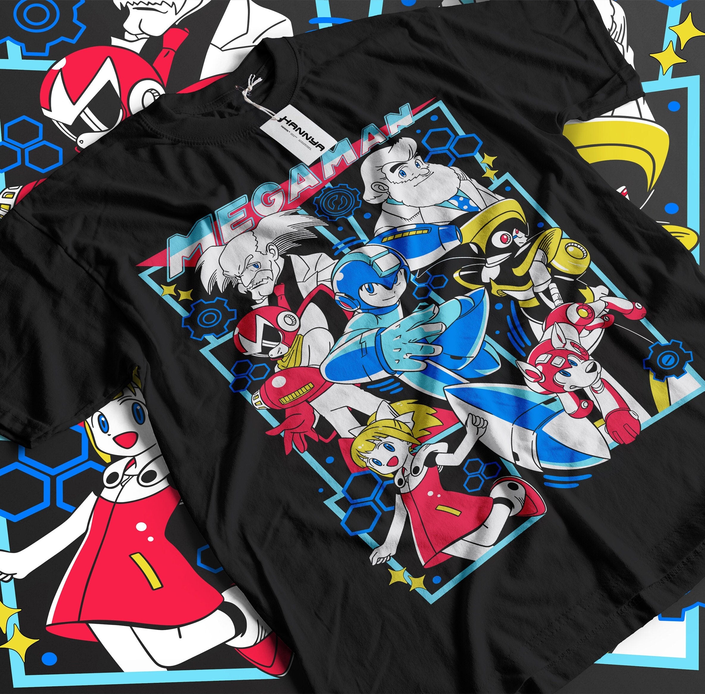 Mega Boy Rockman Cannon Premium Unisex T-shirt