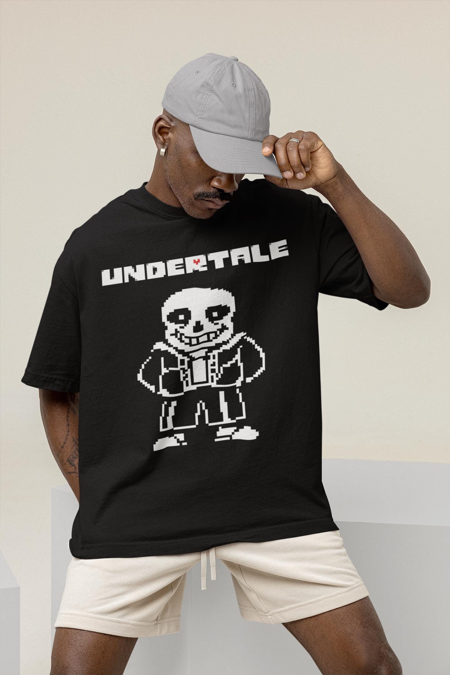 Undertale Gaming Unisex  T-Shirt Sans Papyrus Toriel Undyne Alphys Inspired T-shirt Indie Shirt