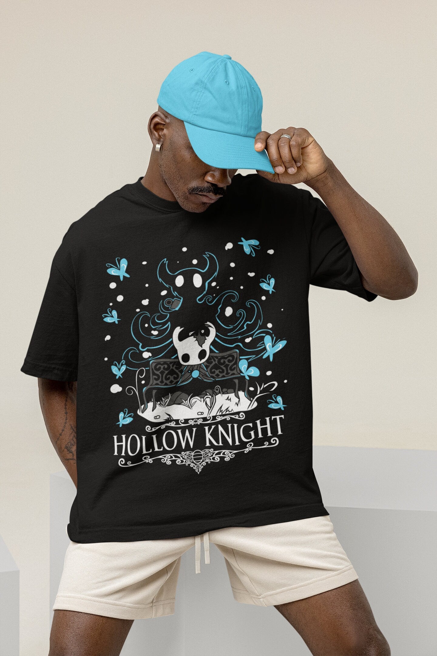 Unisex Hollow Knight Gaming T-Shirt, Indie Shirt