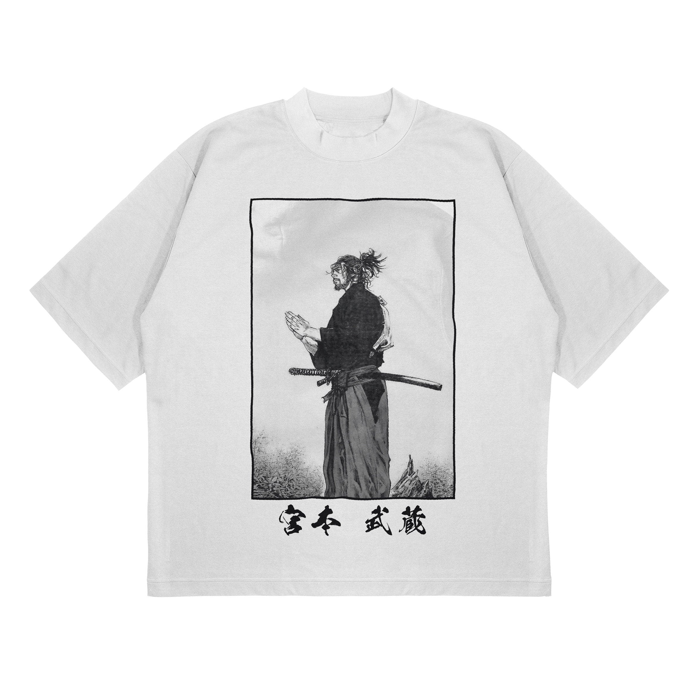 Vagabond Manga T-Shirt, Miyamoto Musashi Anime Shirt