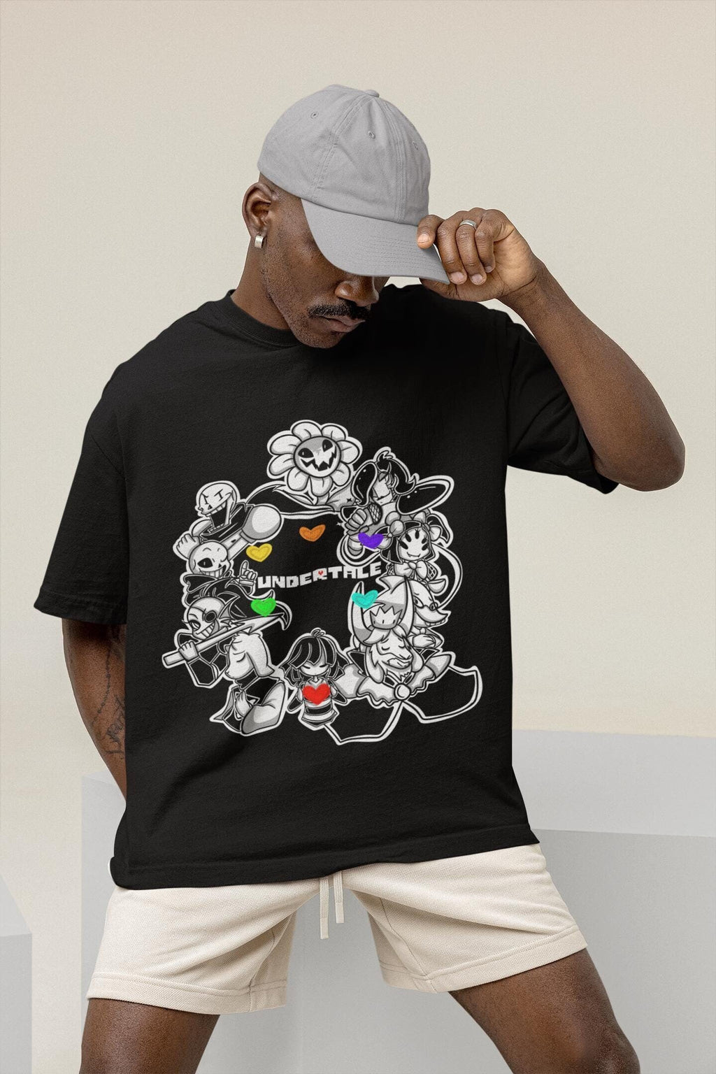 Undertale Gaming Unisex  T-Shirt Sans Papyrus Toriel Undyne Alphys Inspired T-shirt Indie Shirt