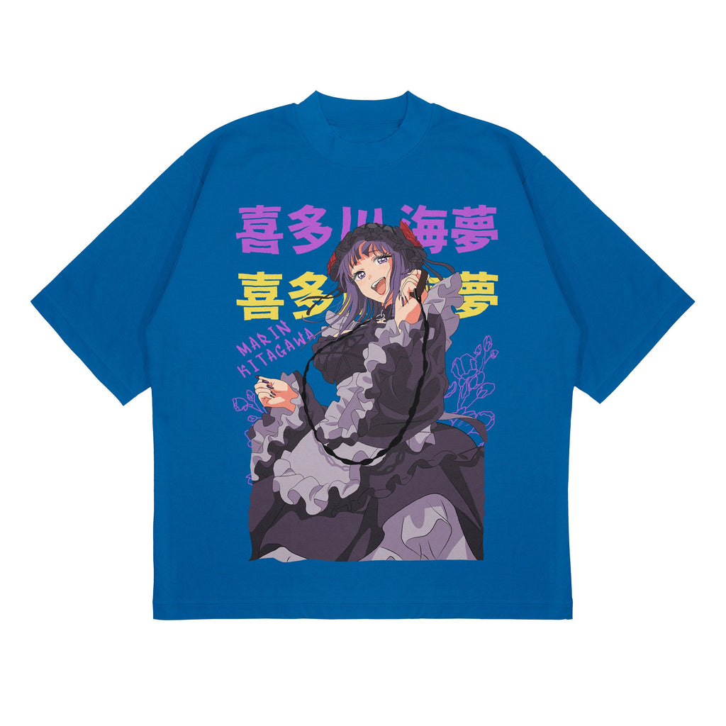 Unisex -  My Cosplay Darling Anime T-Shirt, Sailor Manga Waifu Graphic Tee Shirt