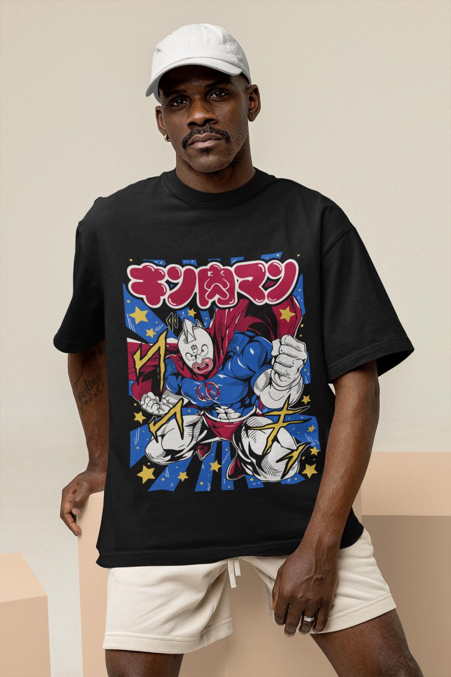 Kinnikuman Muscleman Manga Japan Anime Unisex Tshirt T-Shirt Tee