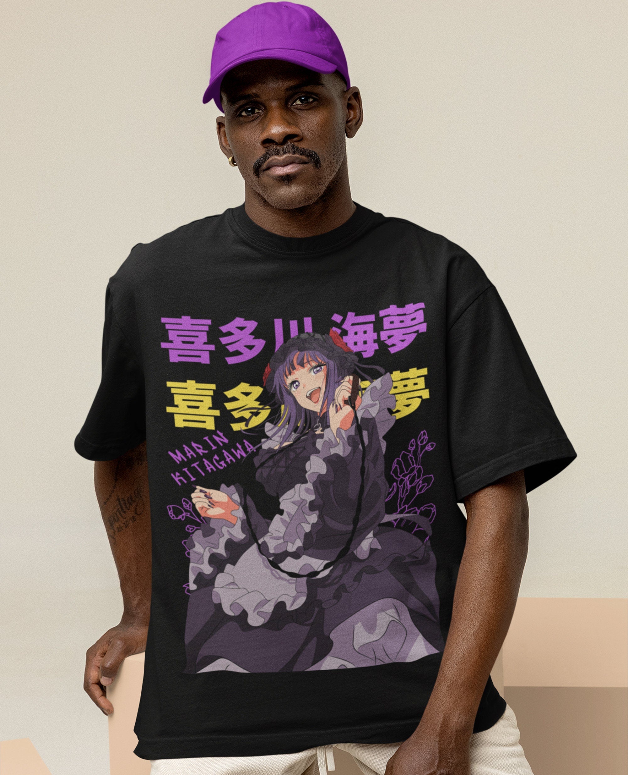 Unisex -  My Cosplay Darling Anime T-Shirt, Sailor Manga Waifu Graphic Tee Shirt