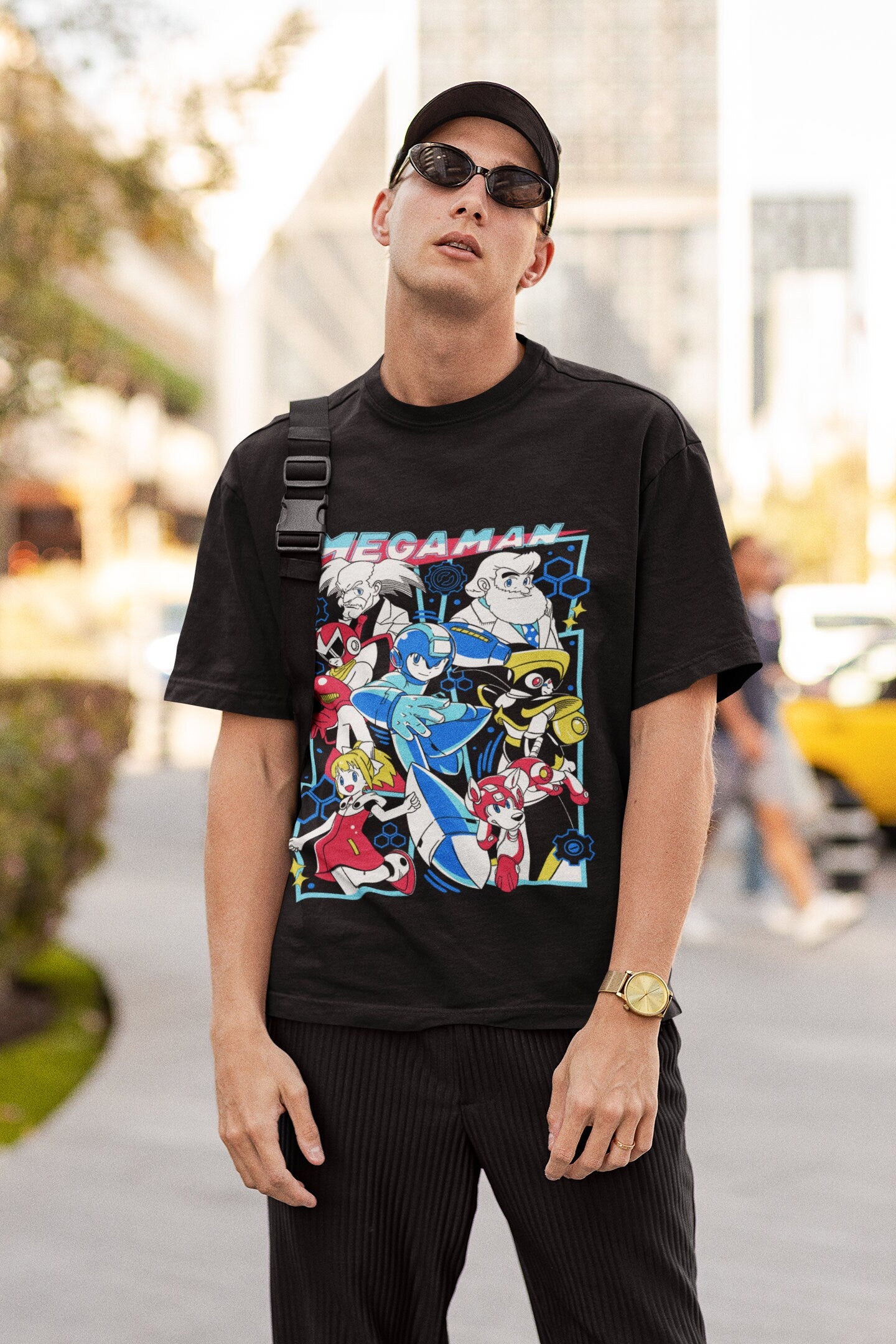 Mega Boy Rockman Cannon Premium Unisex T-shirt