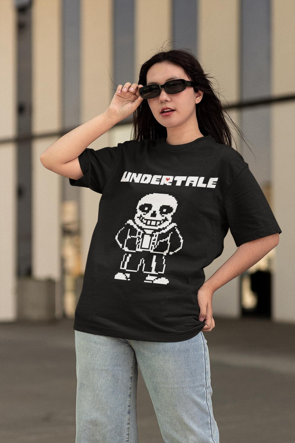 Undertale Gaming Unisex  T-Shirt Sans Papyrus Toriel Undyne Alphys Inspired T-shirt Indie Shirt