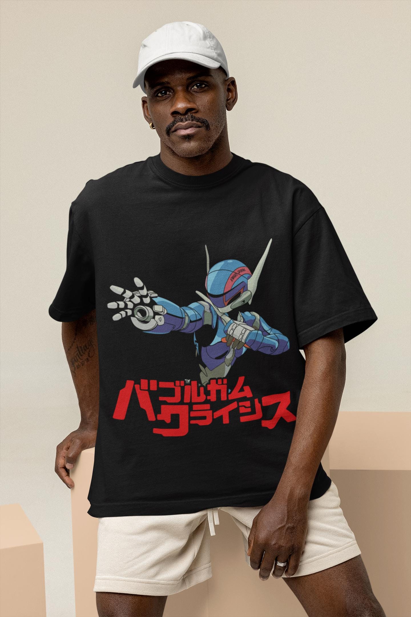 Unisex Bubblegum Crisis Retro Anime T-Shirt, Manga Waifu Shirt