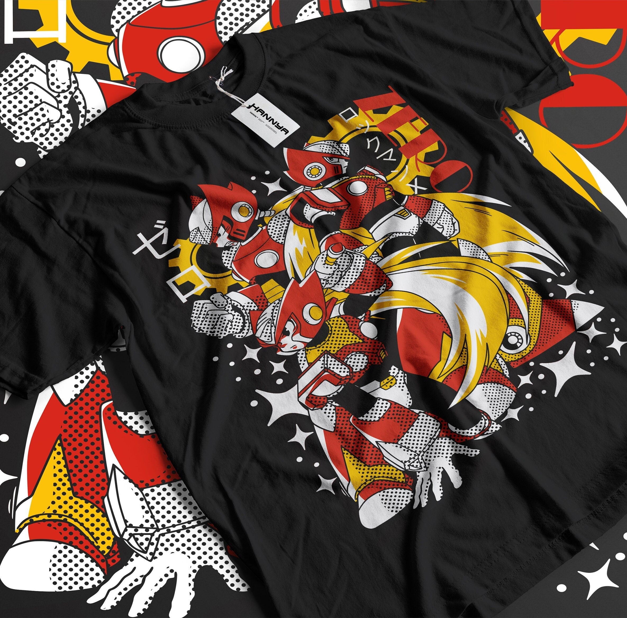 Mega Man Blue Bomber Gaming unisex Shirt