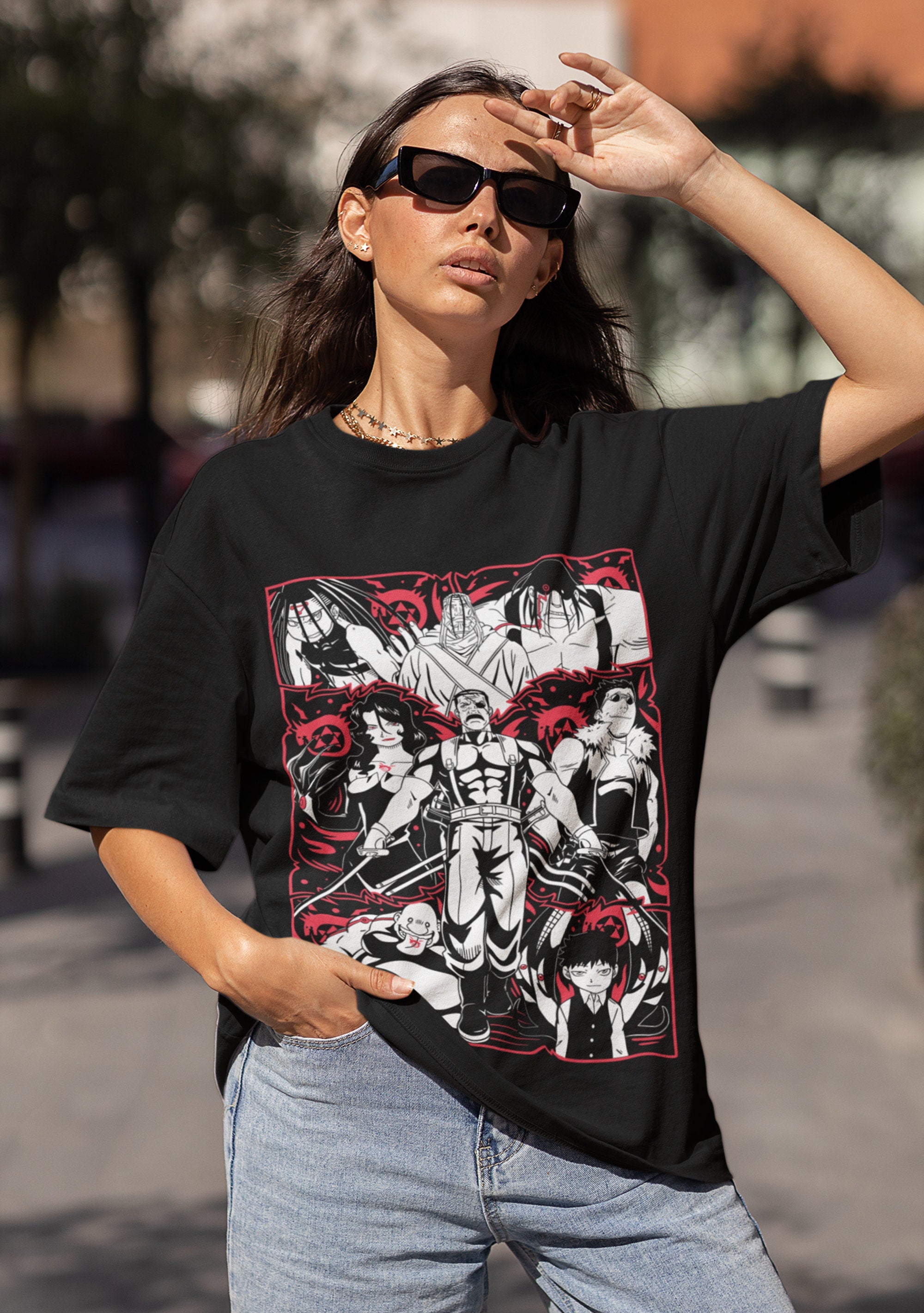 UNISEX Anime Vintage Special T-shirt, Anime Manga Shirt, Anime Shirt, Cross Guild Anime, Graphic Anime Tee, Manga Shirt, Japanese Anime