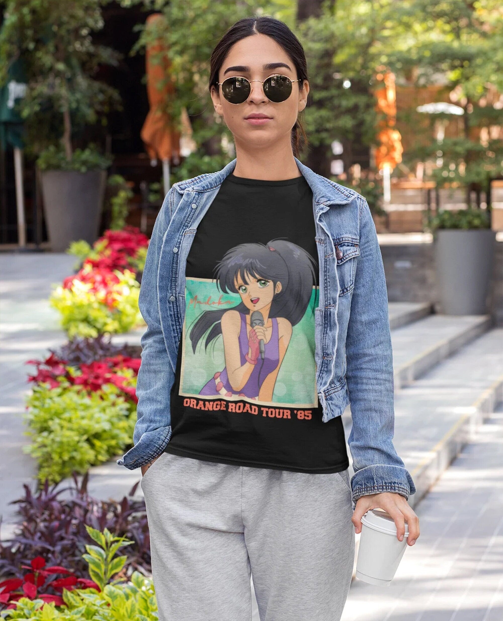 UNISEX - Kimagure Orange Road Madoka Ayukawa Retro Anime T-Shirt, Manga Waifu Shirt