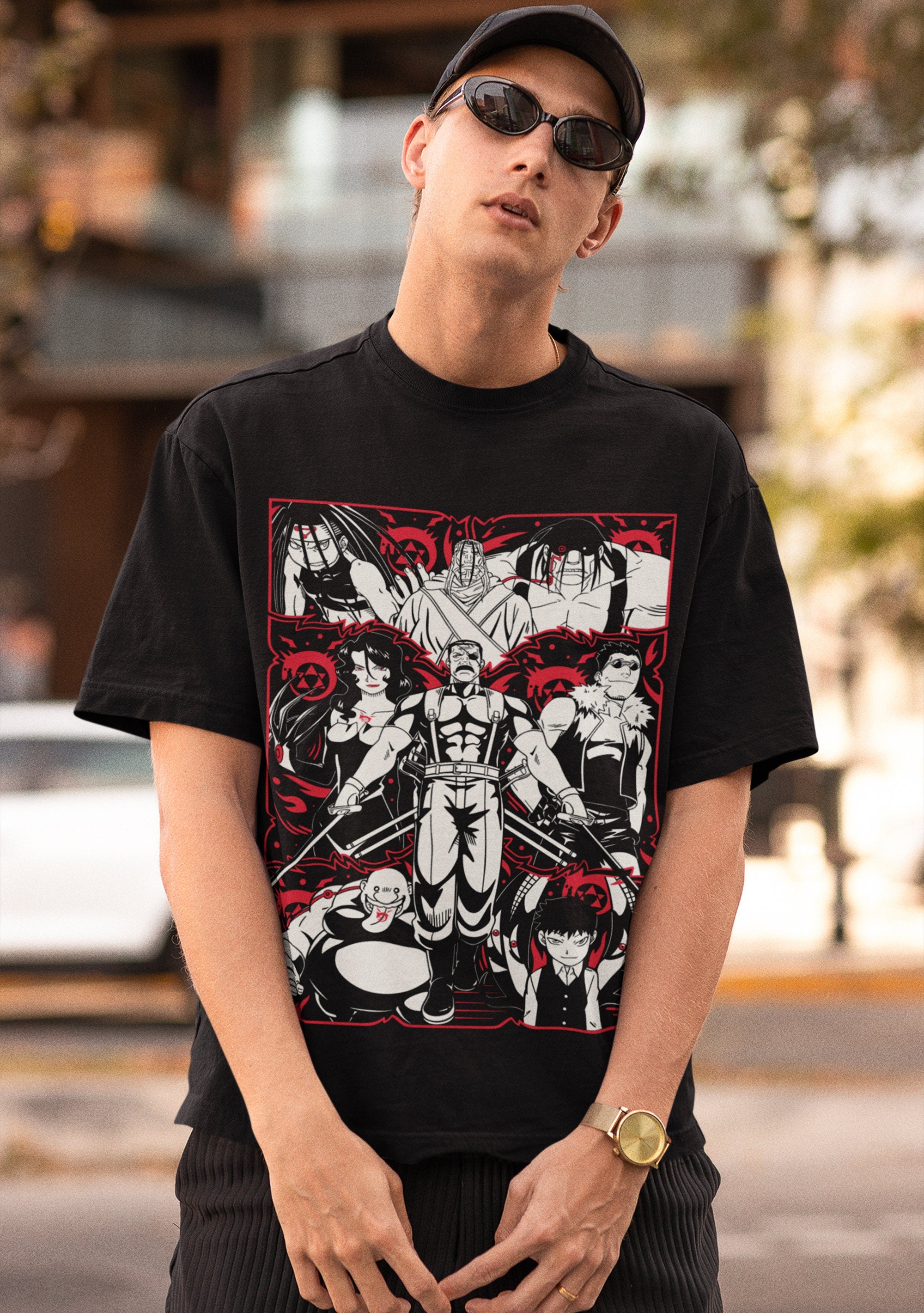 UNISEX Anime Vintage Special T-shirt, Anime Manga Shirt, Anime Shirt, Cross Guild Anime, Graphic Anime Tee, Manga Shirt, Japanese Anime