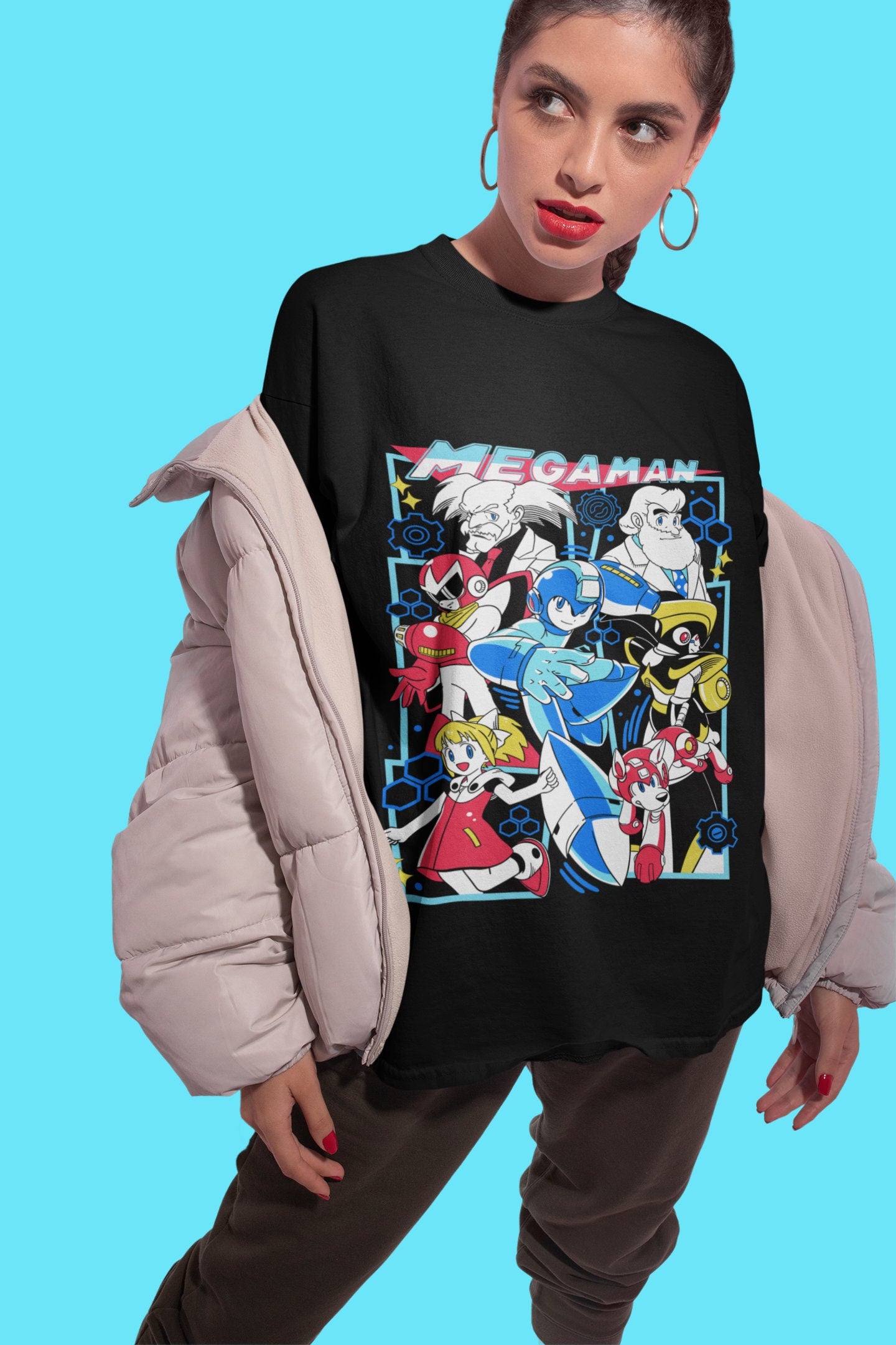 Mega Boy Rockman Cannon Premium Unisex T-shirt