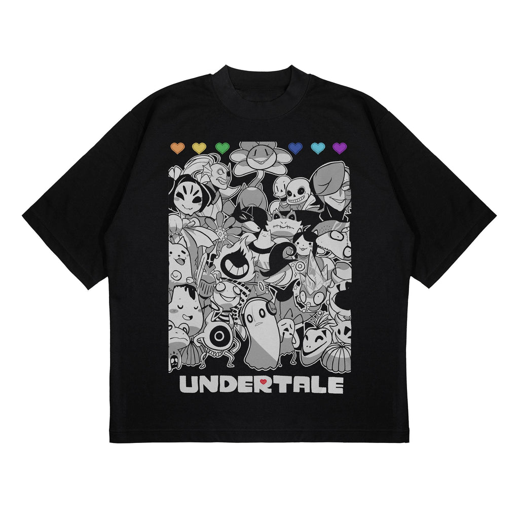 Undertale Gaming Unisex  T-Shirt Sans Papyrus Toriel Undyne Alphys Inspired T-shirt Indie Shirt