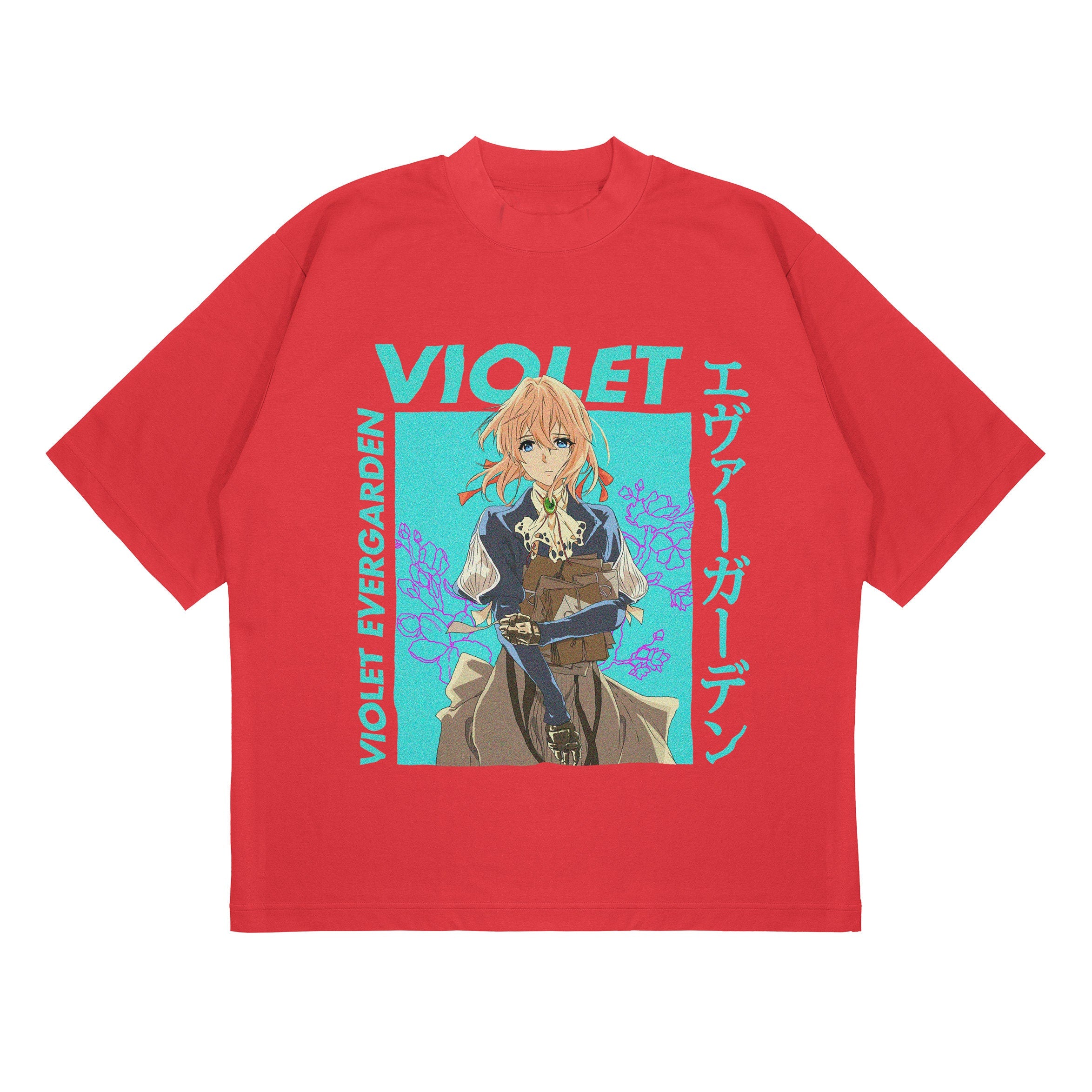 UNISEX - Violet Evergarden Anime T-Shirt, Waifu Manga Graphic Tee Shirt